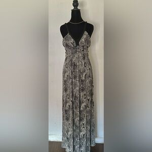 Express Snakeskin Maxi Dress
